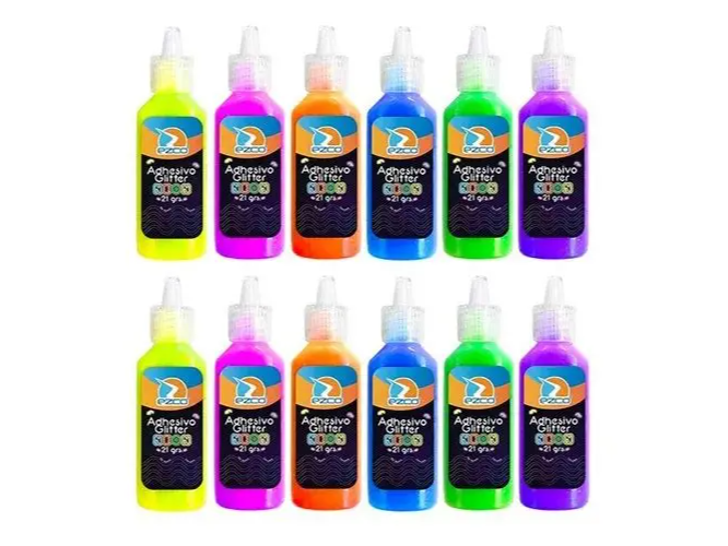 ADHESIVO COLA BRILLO 30 ML VARIOS COLORES