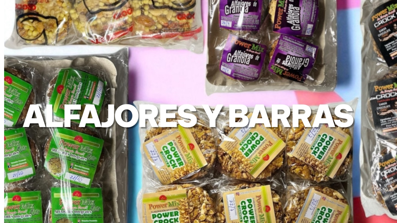 ALFAJORES Y BARRAS