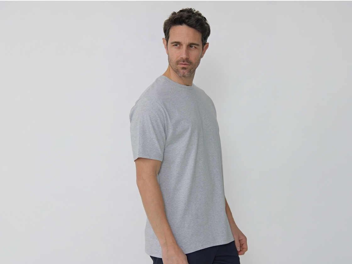 Remera Plain (Gris)