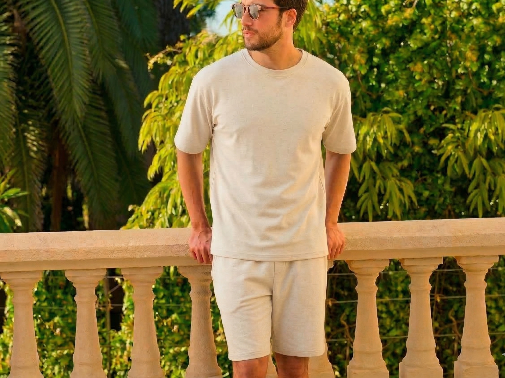 Remera Lisa (Natural)