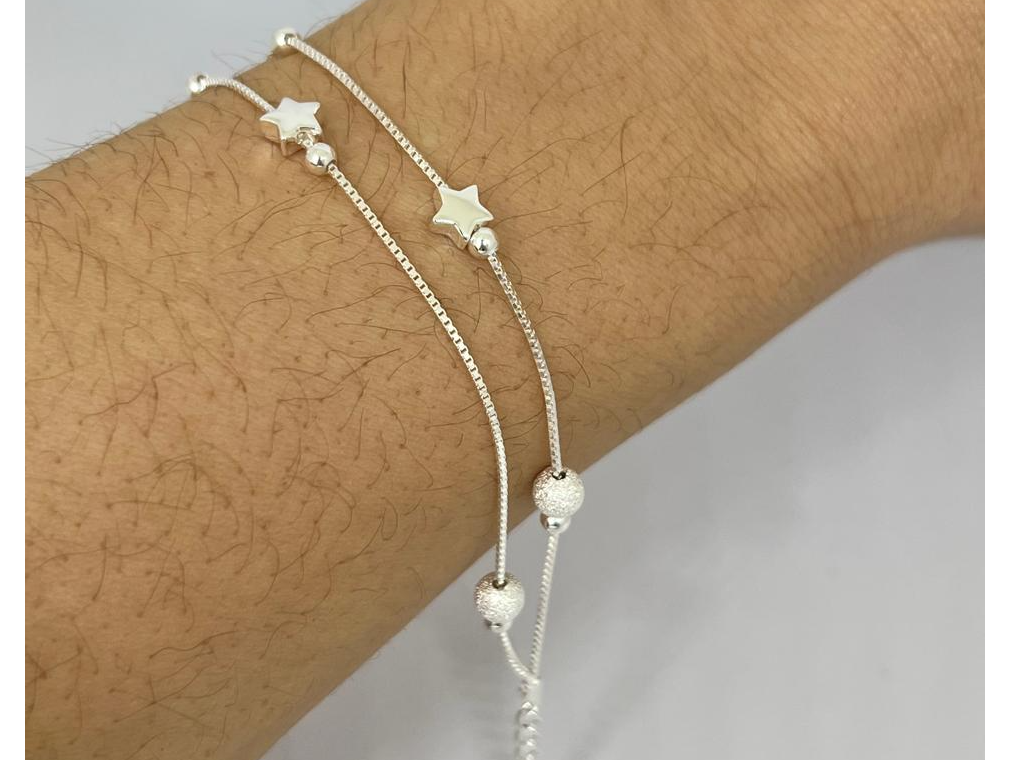 Pulsera  doble star (pulls32)