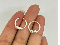 Aros Bolita Doble arls30)