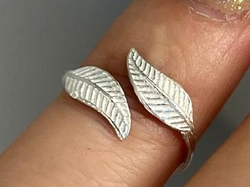 Anillo Double Leaf (anfl16)