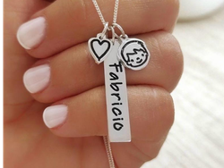 Dije Vertical con dijes