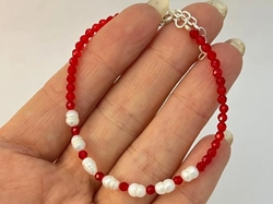 Pulsera perla carmesí (pulpd14)