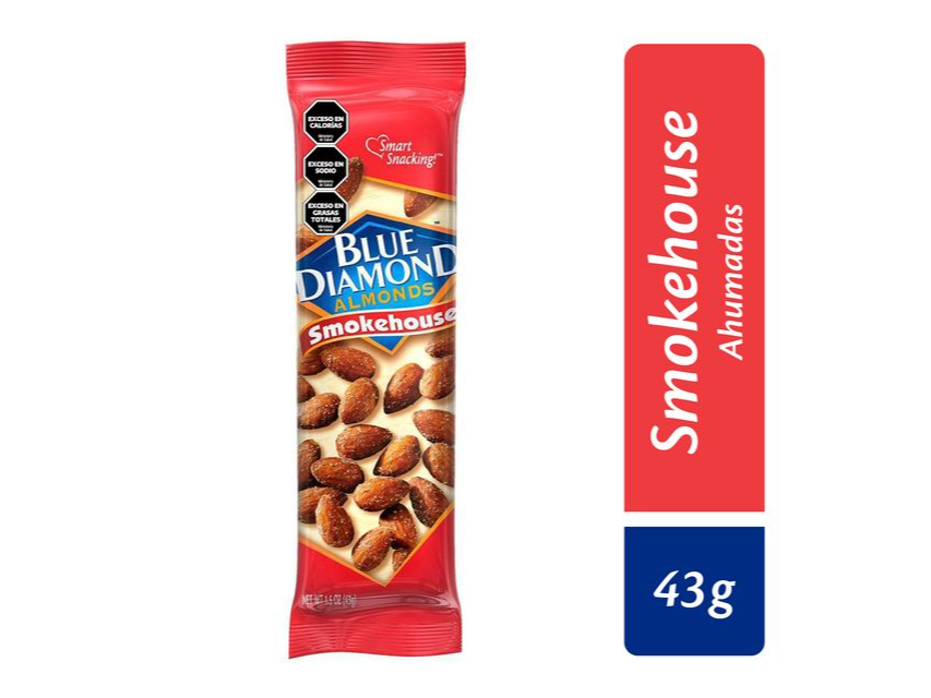 Almendras Blue Diamond Ahumadas 43g
