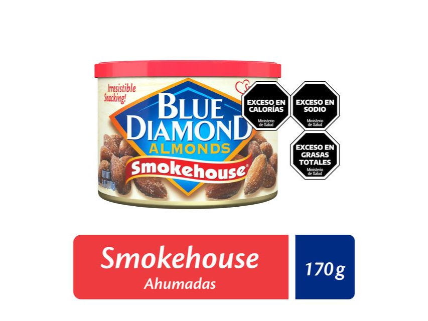 Almendra Blue Diamond sabor Ahumado 170g