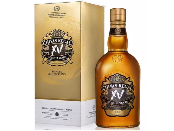 CHIVAS GOLD XV  15 AÑOS