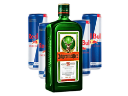 JAGER + 4 RED BULL 250cc