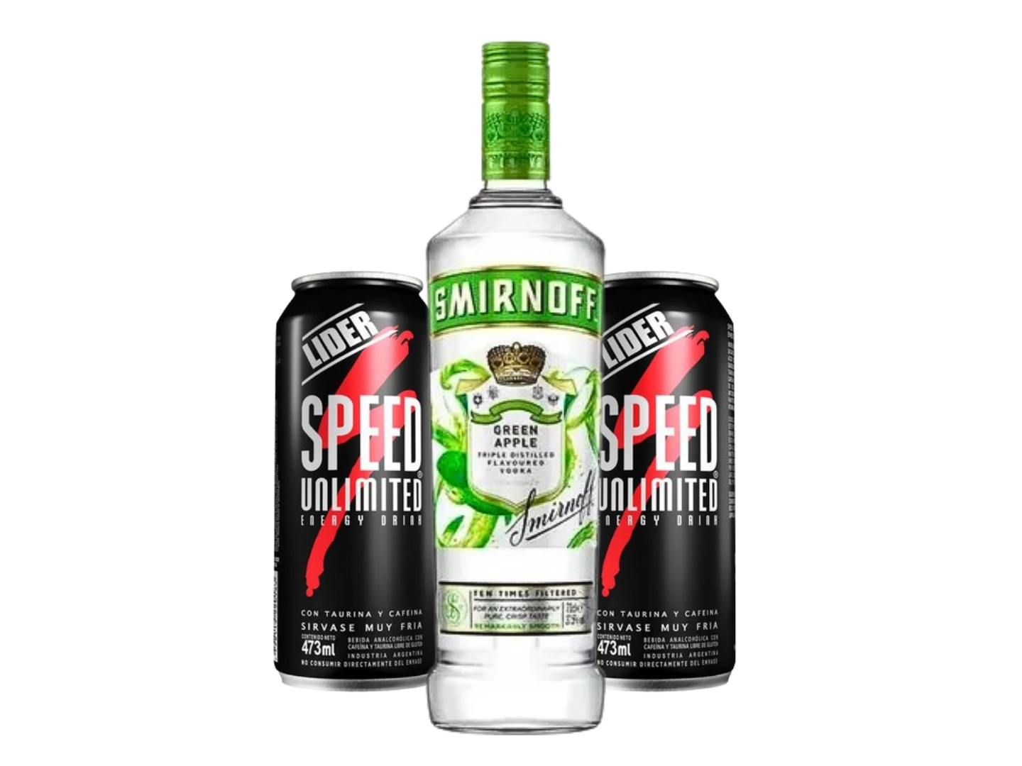 SMIRNOFF MANZANA+ 2 SPEED XL
