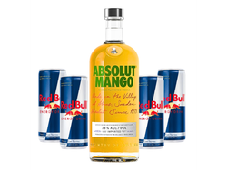 ABSOLUT MANGO + 4 Red Bull 250cc