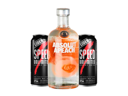 ABSOLUT DURAZNO FRUTAL + 2 SPEED XL