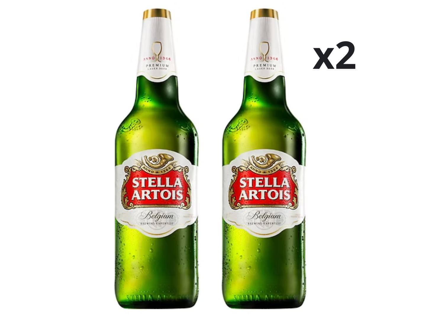 STELLA 1L RETORNABLE x 2