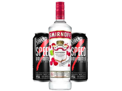 SMIRNOFF Raspberry + 2 SPEED XL