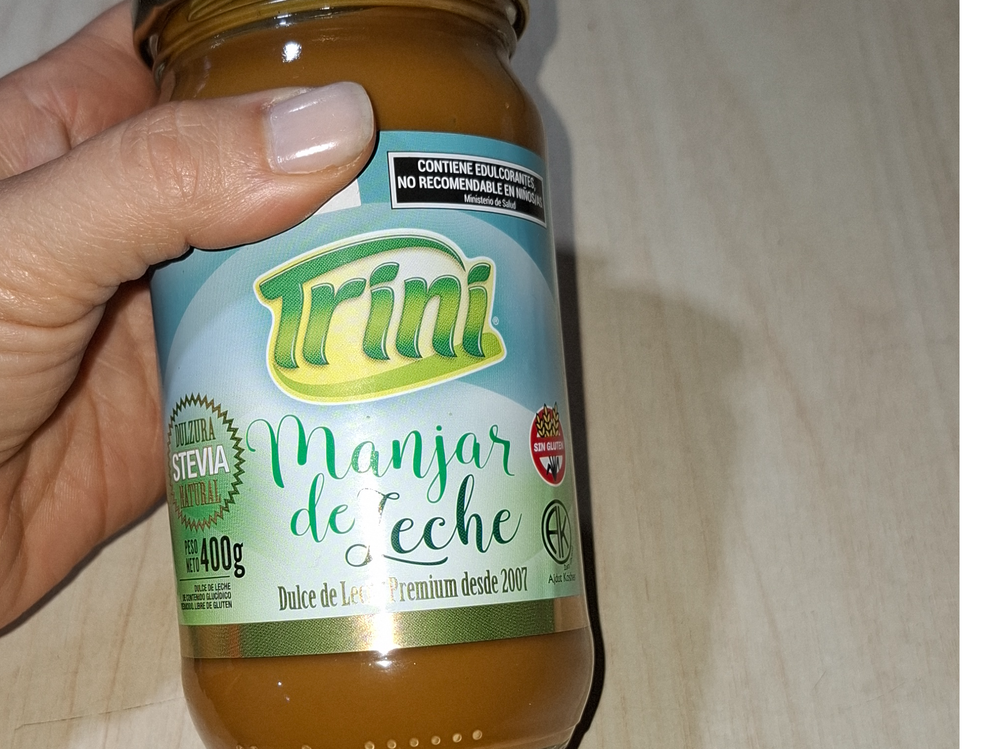 Dulce de leche Stevia