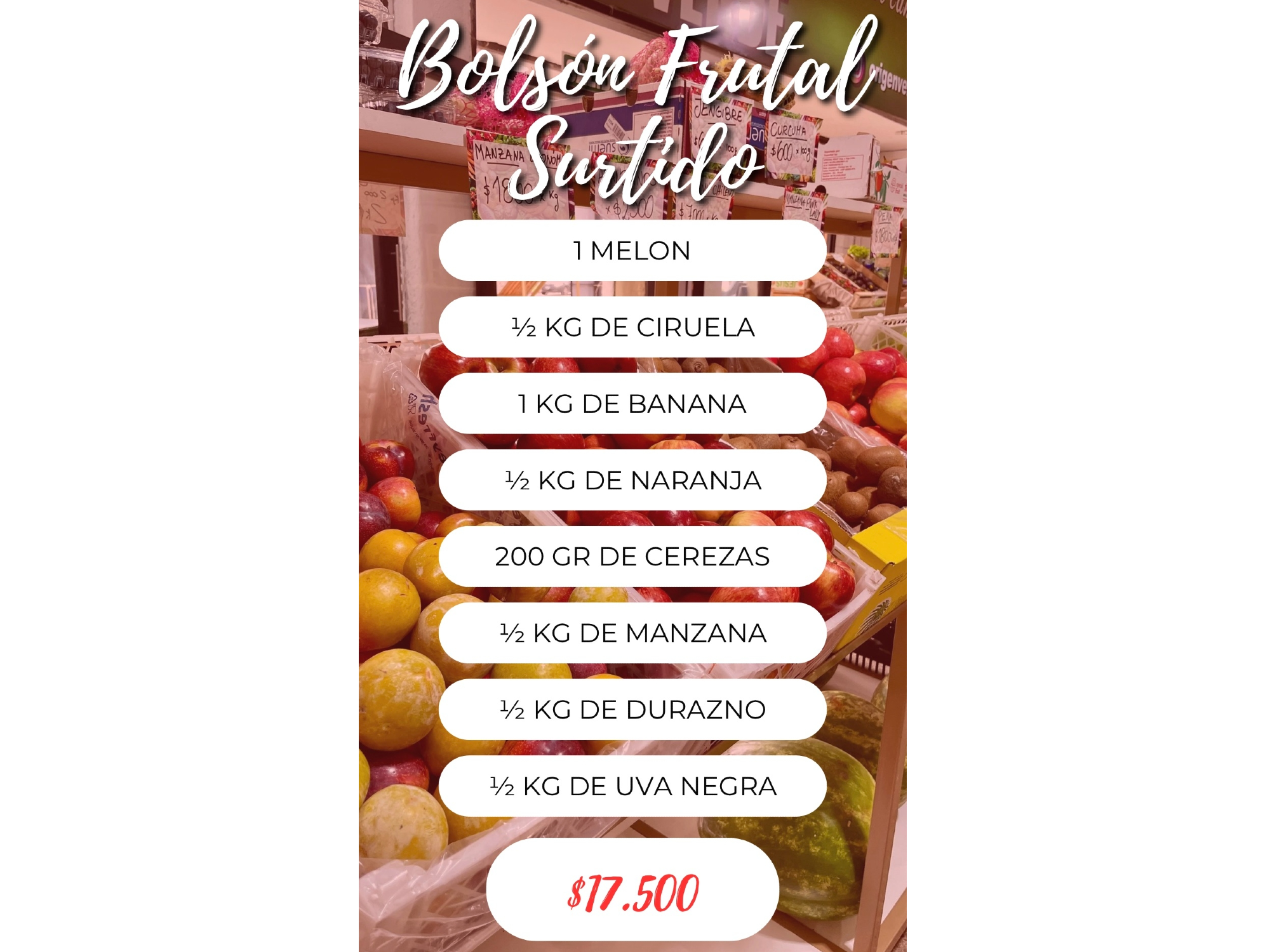 Bolsón Fruta Surtido