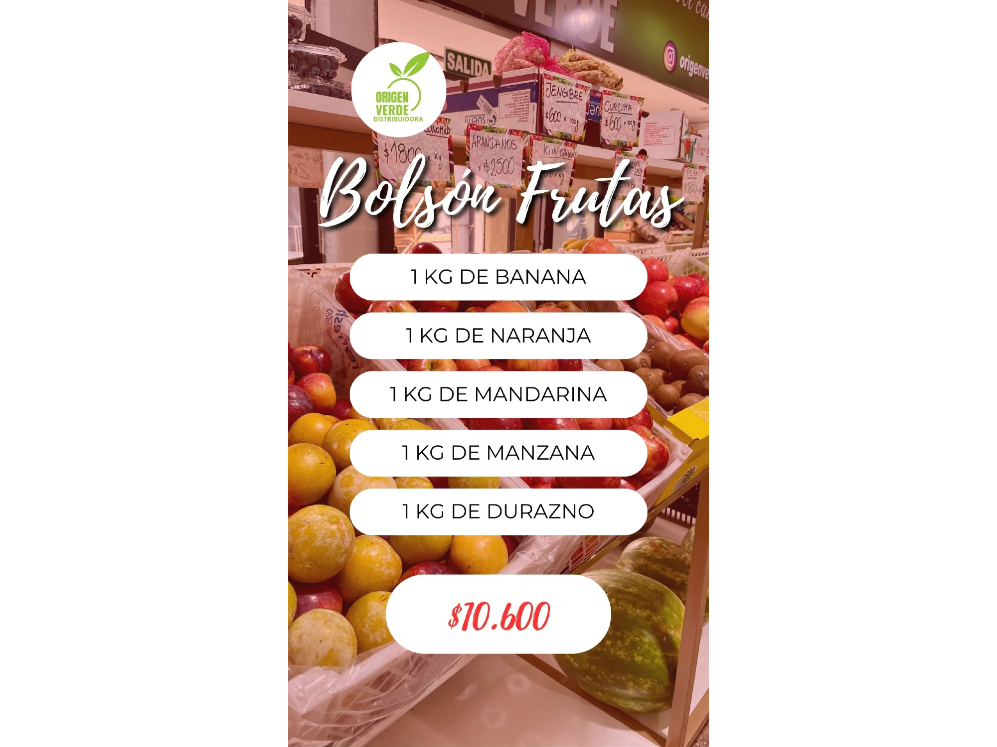 Bolsón Frutas
