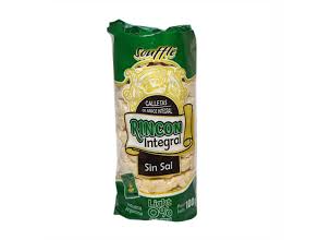 Galletas de arroz sin sal