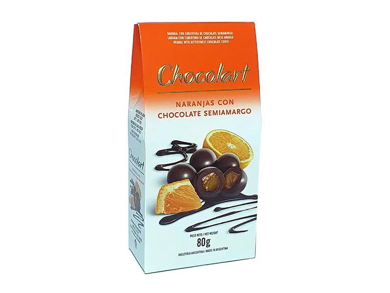 CHOCOLART NARANJAS CON CHOCOLATE