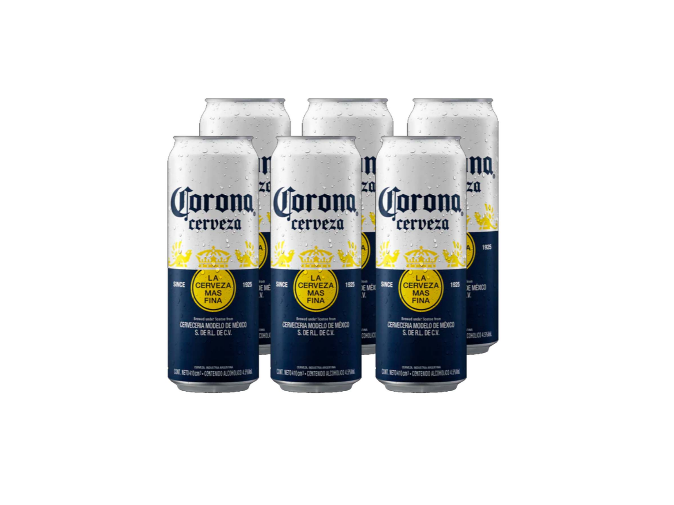 CORONA LATA 410cc PACK 6