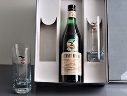 FERNET 750 + 2 VASOS CON LOGO GRABADO