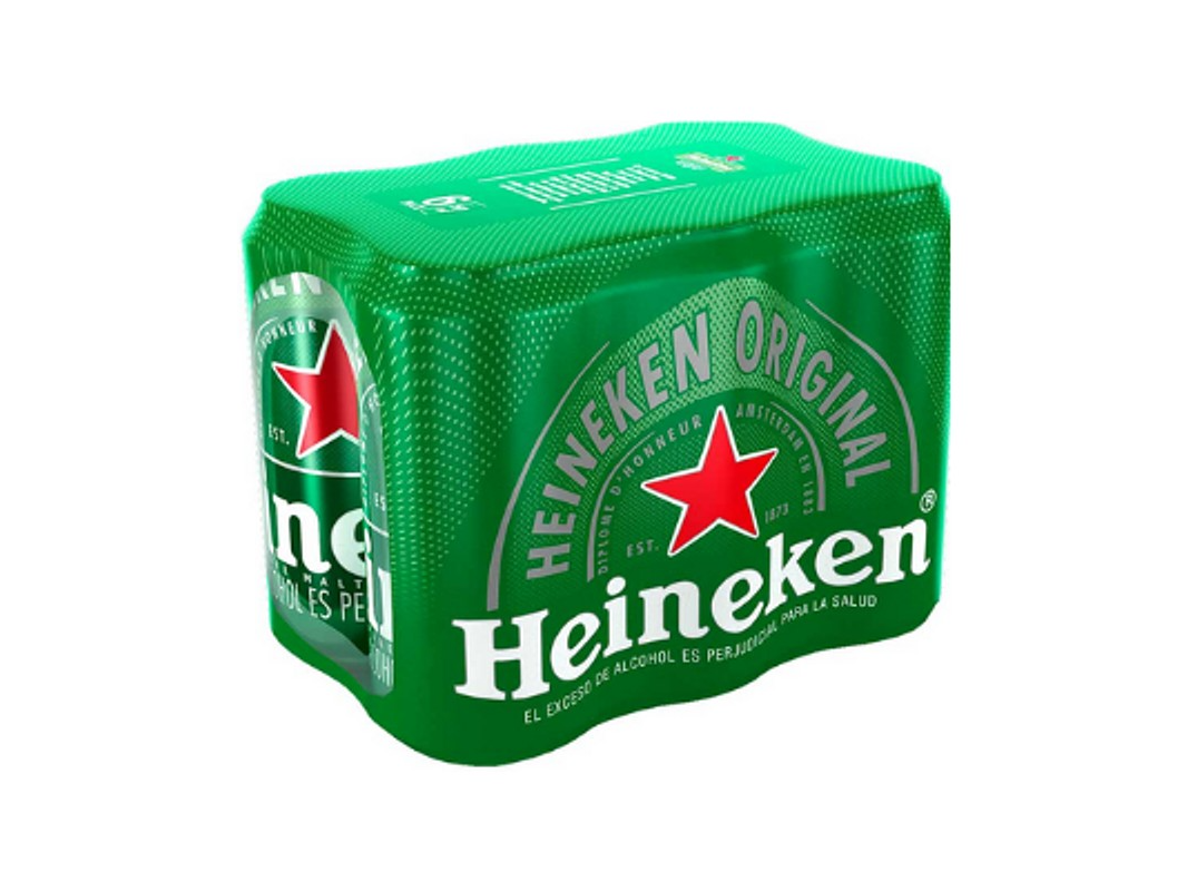 HEINEKEN SIX PACK LATA