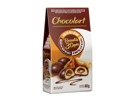 CHOCOLART BOCADITO 3 CAPAS