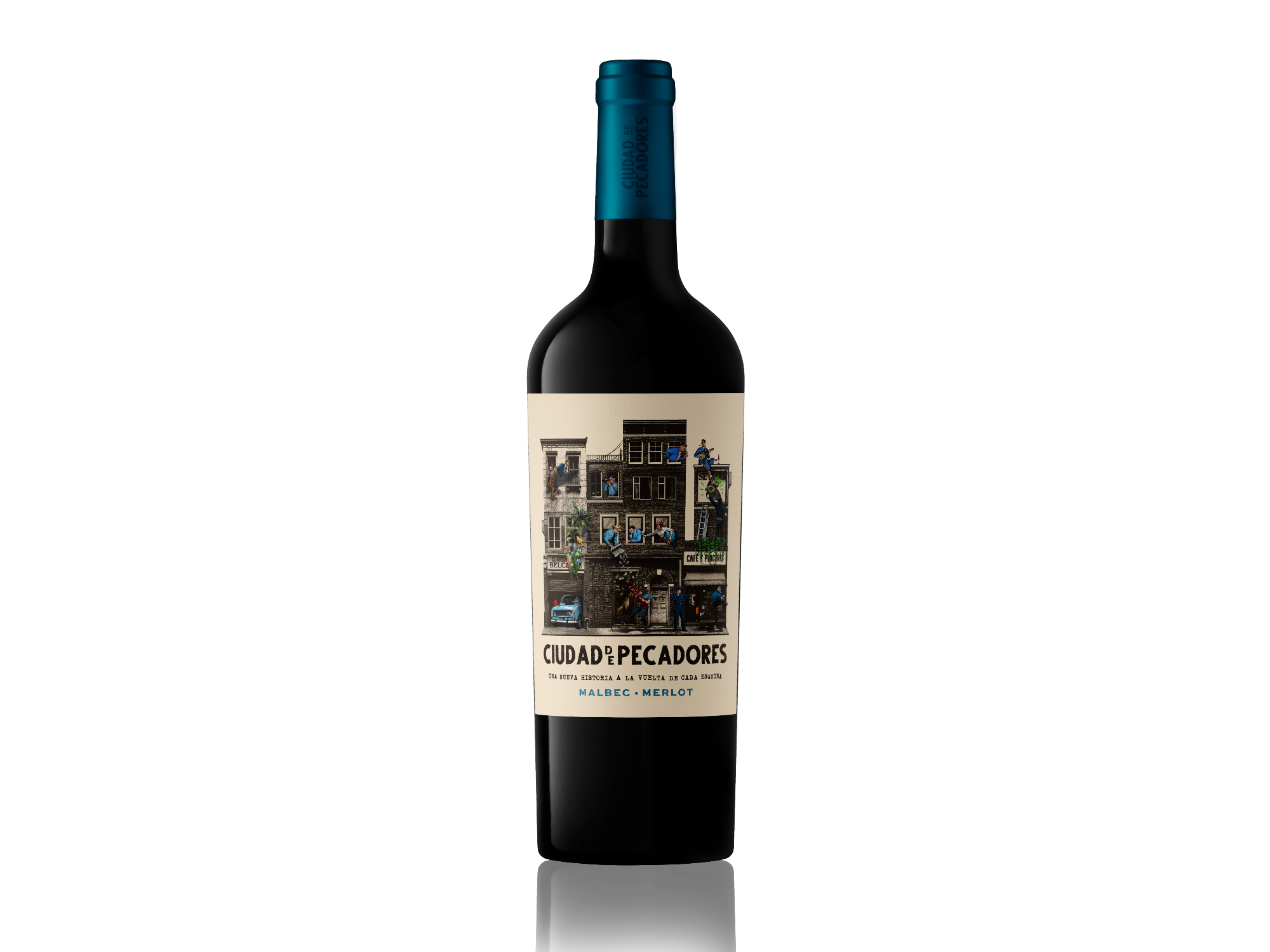 Ciudad de Pecadores Malbec - Merlot