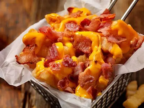 Porcion de Papas Bacon