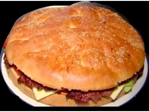Hamburguesas Zapping de Pizzeria Y Sandwicheria Don ATI
