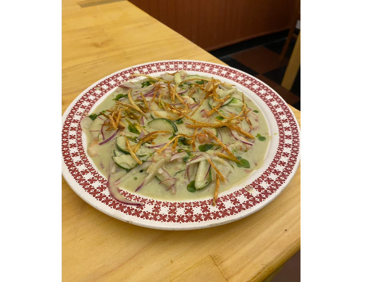 Aguachile de camaron