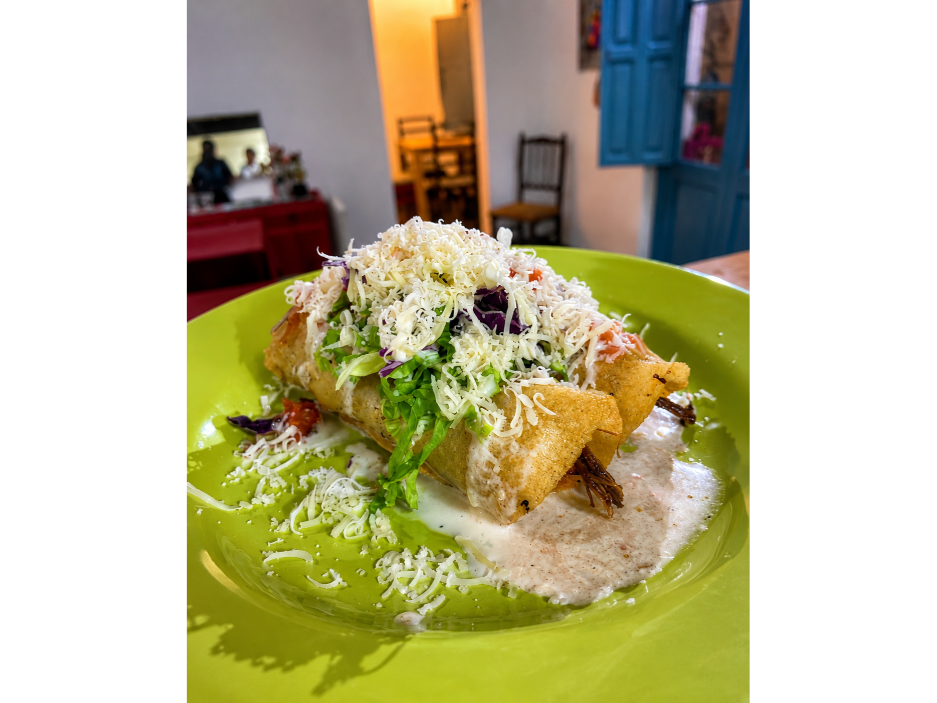 Flautas de ternera