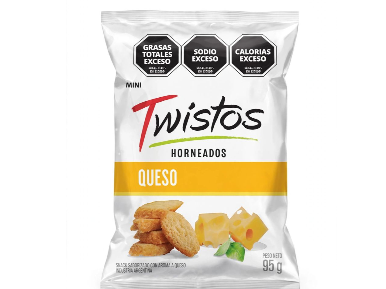 Twitos de queso de 40g