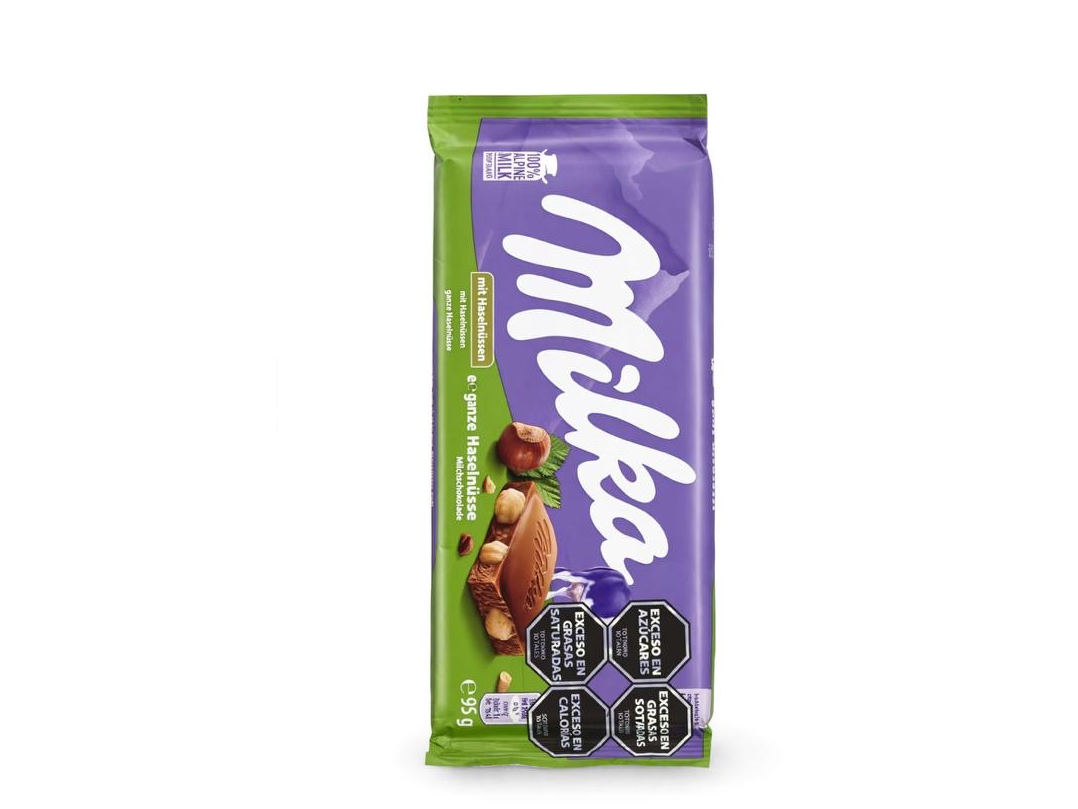 Milka ganze haselnusse 95g