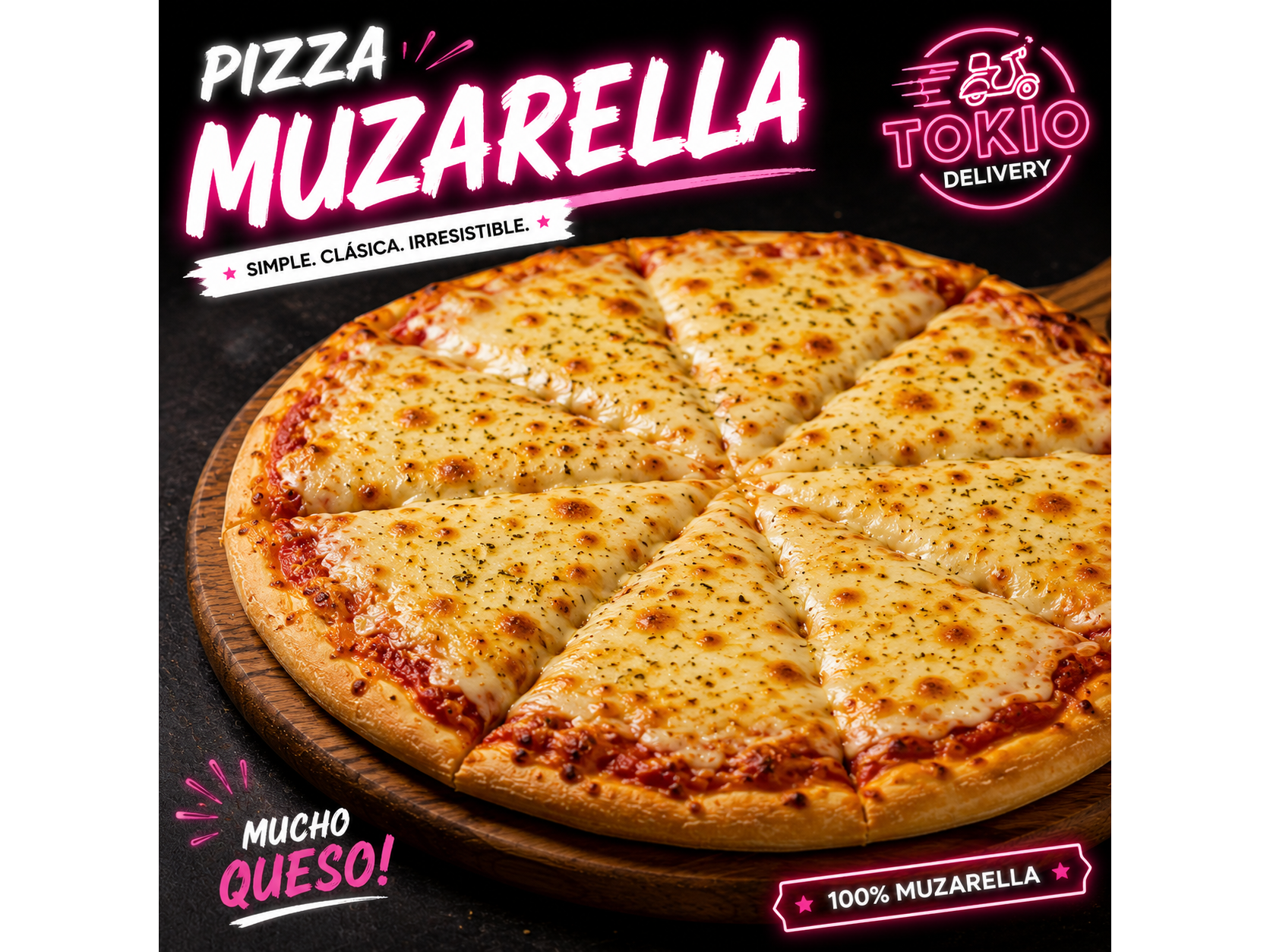 Pizza muzzarella