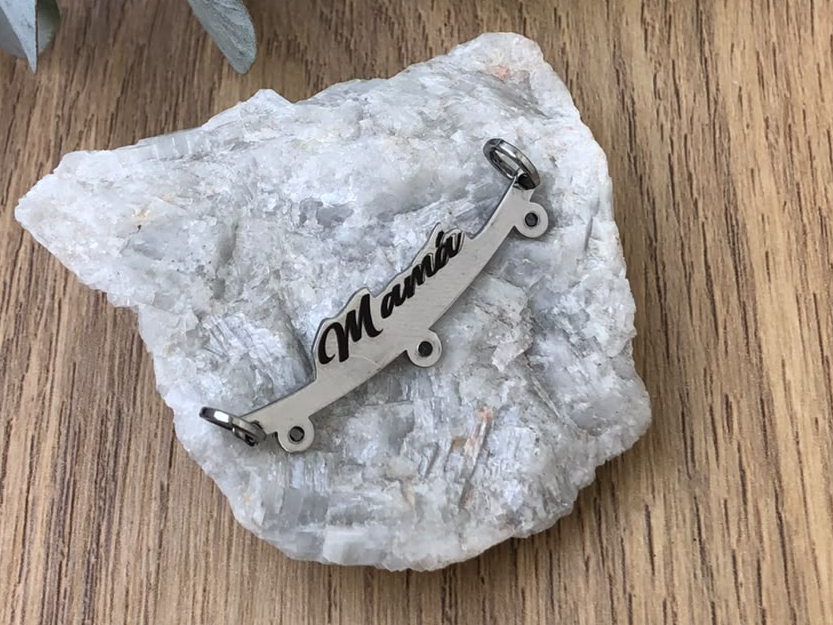 DIJE PERCHA GRABADA