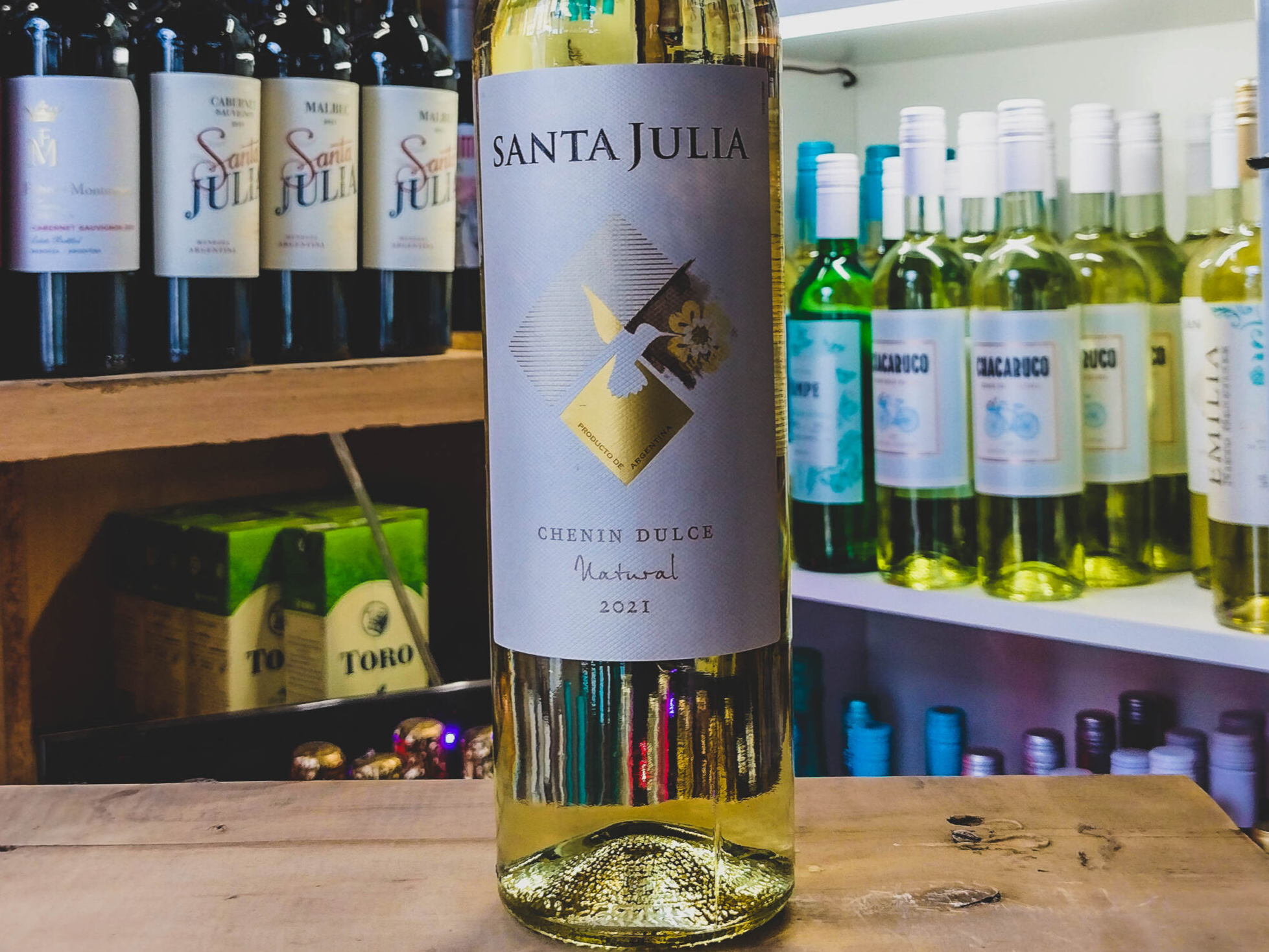 VINO SANTA JULIA de KALABANA RestoBAR