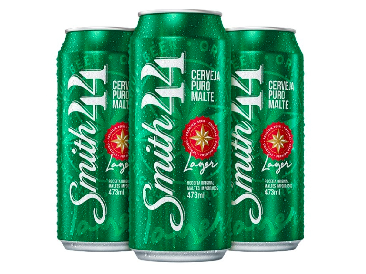CERVEZA SMITH 44.  473 ml
