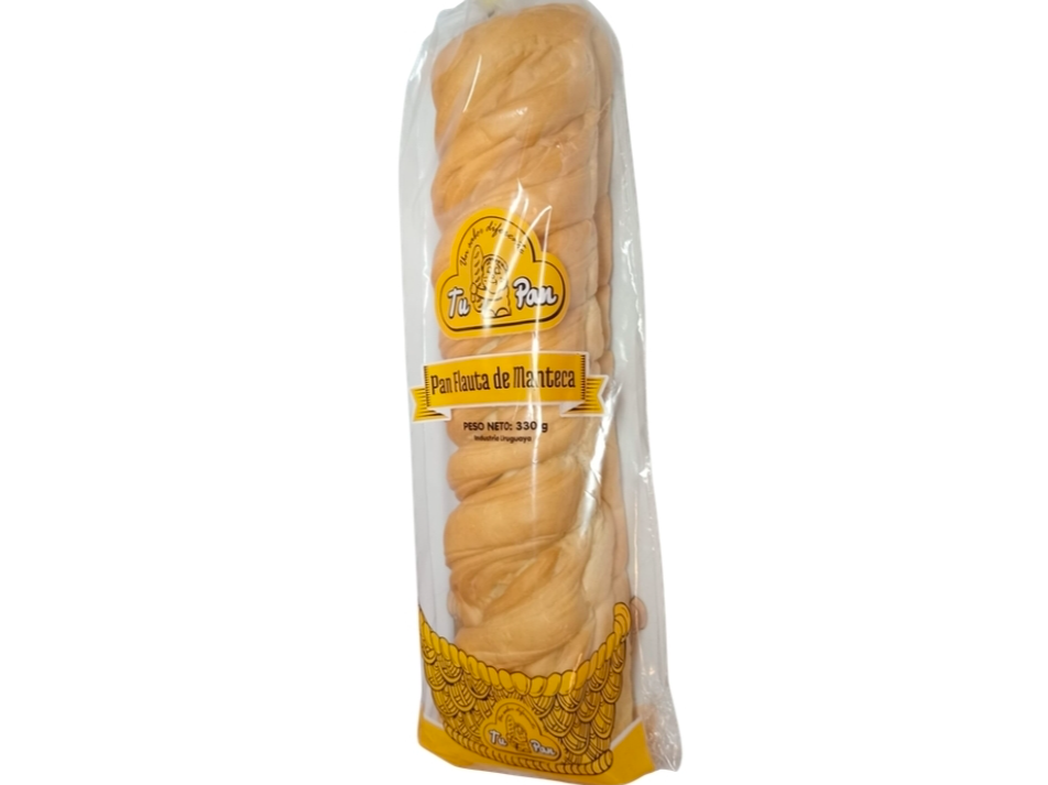 PAN FLAUTA de MANTECA 330 gramos