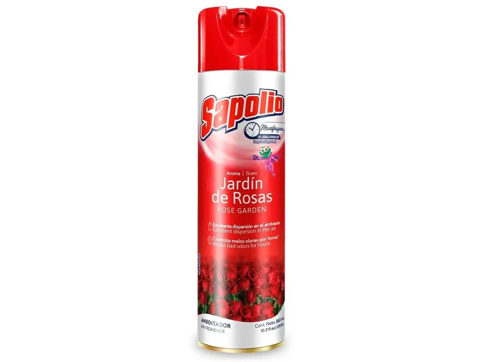 AMBIENTADOR SAPOLIO JARDÍN  DE ROSAS 360 ml
