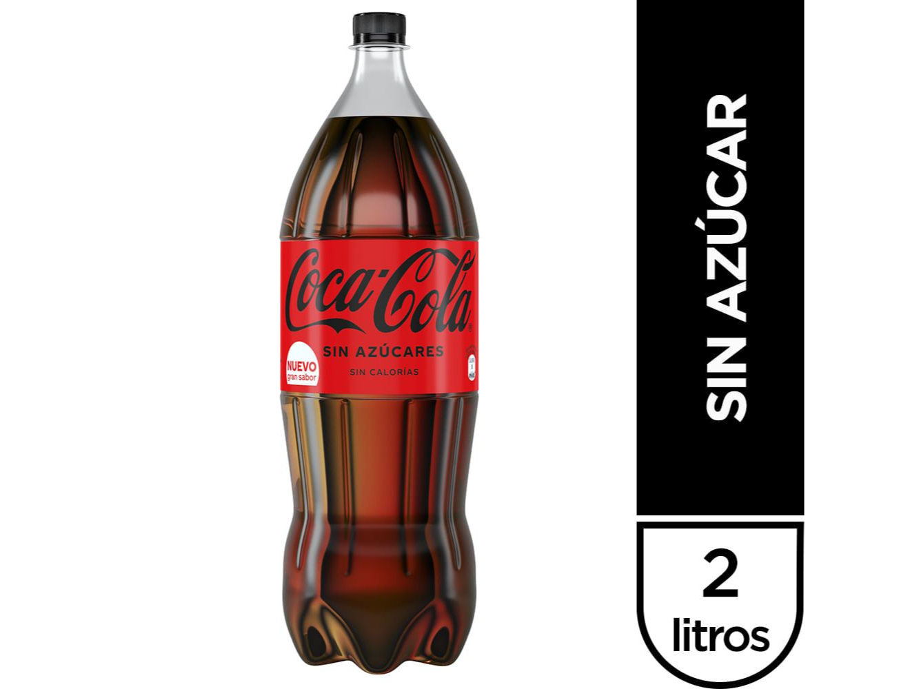 Coca-Cola ZERO 2 litros retornable