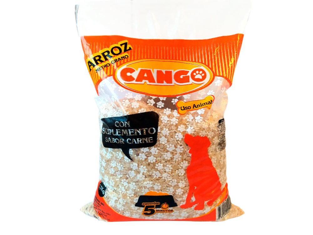 Arroz MEDIO GRANO CANGO Con SUPLEMENTO SABOR CARNE