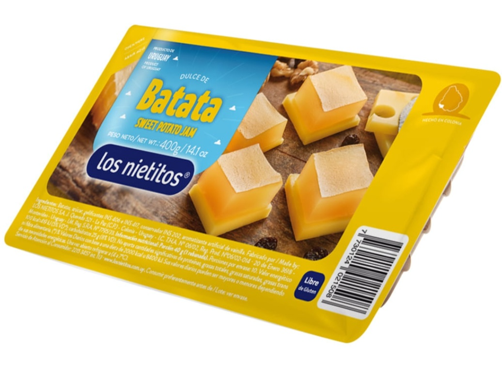 DULCE DE BATATA LOS NIETITOS  400 GR (Copia)