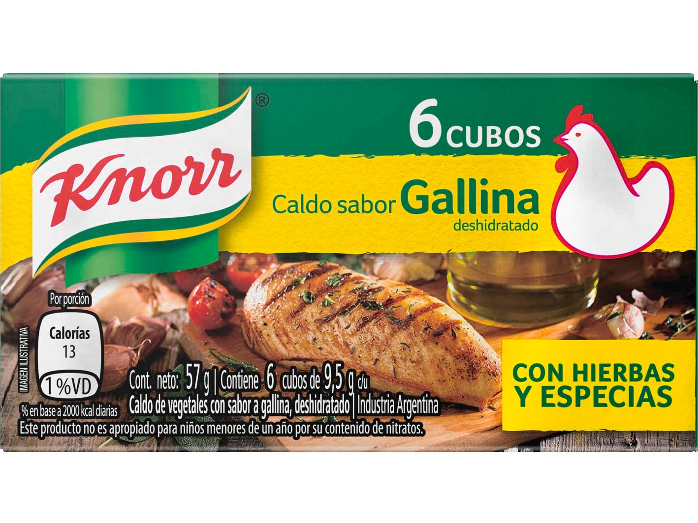CALDOS KNORR GALLINA