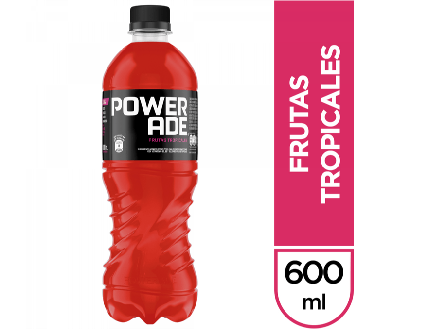 POWERADE FRUTAS TROPICALES 600 ml