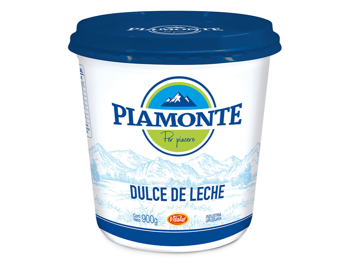 DULCE DE LECHE PIAMONTE 900 gramos