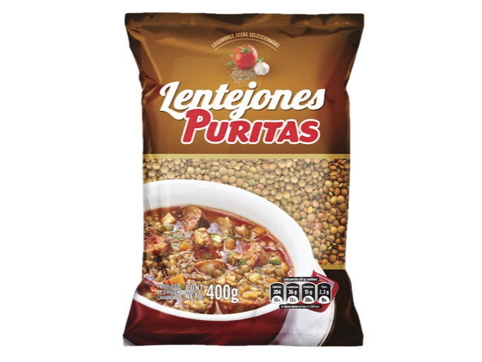 LENTEJÓN PURITAS 400 gramos