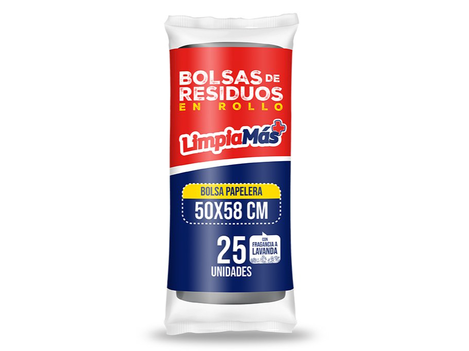 BOLSA DE RESIDUO 50 x 58 - 25 unidades