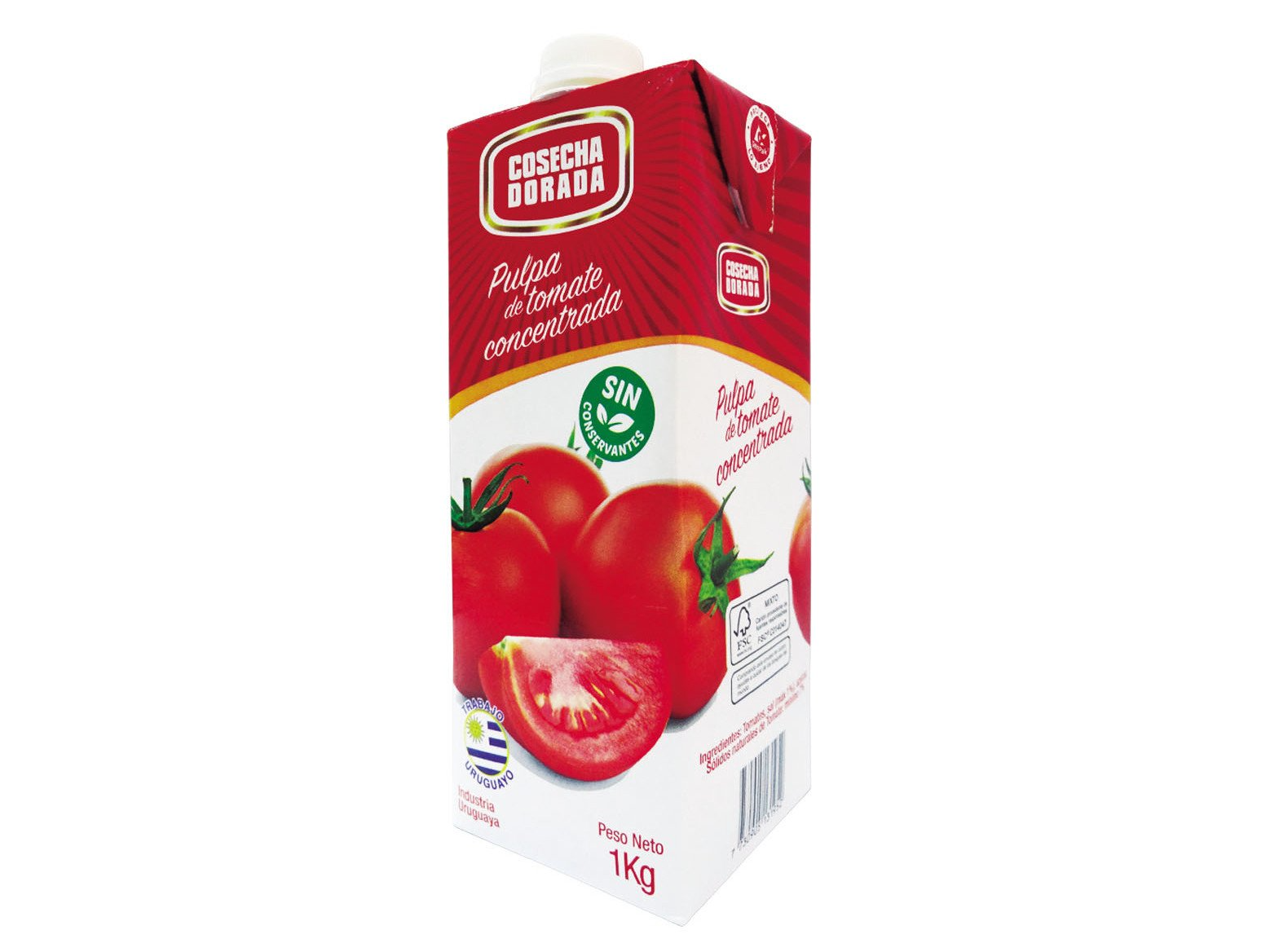 PULPA DE TOMATE COSECHA DORADA 1 kilo