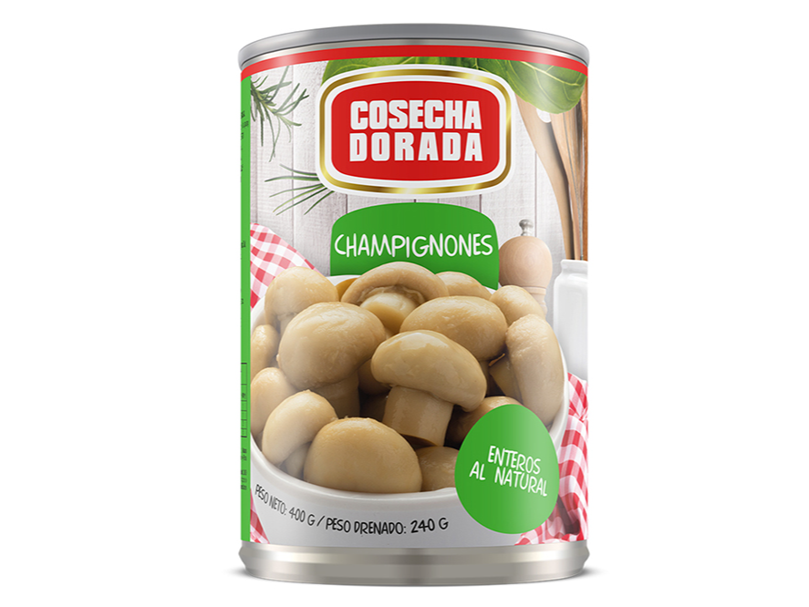 CHAMPIGNON ENTERO Cosecha Dorada